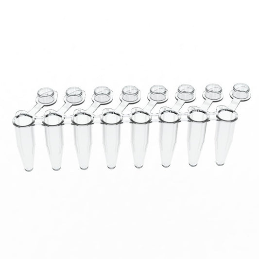 0.2ml qPCR Regular ProfIle Strip with attached cap