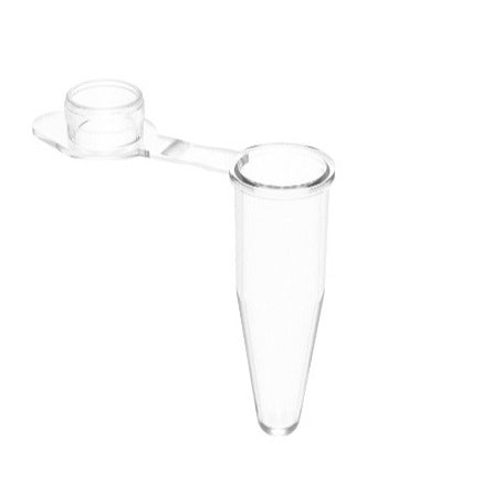 0.2 ml Regular Profile Single tube with Attached Cap